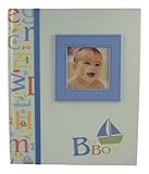 C.R. Gibson B is for Boy Keepsake Memory Book of Baby's First Year