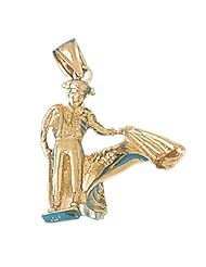 CleverEves 14K Gold Pendant Sports 6.8 - Gram(s)