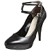 Apparel : Nine West Women's Carerra Ankle Strap Platform