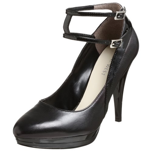 Childrens Toyshop  Apparel : Nine West Women's Carerra Ankle Strap Platform