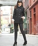 Miss Sixty Women's 10 Button Military Double Breasted Peacoat