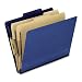 Pendaflex Pendaflex Pressguard Classification Folders, Legal, 6-Section, Blue, 10 Per Box (2257BL)