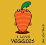 I Love Veggies (Cute rhyming book for children)