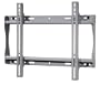 Peerless SF640S Universal Fixed Low-Profile Wall Mount for 23" to 46" Displays (Silver)