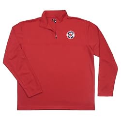 Boston Red Sox MLB "Axis" Pullover Sweatshirt (Dark Red)