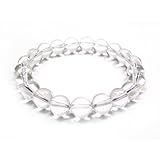 天然石パワーストーン 水晶クリスタル10ミリ玉ブレスレット