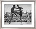 Arann Reongchai and Prasong Chaimeeboon Beginning a Match of a Muay Thai Boxinig Framed Art Poster Print by Jack Birns, 32x26