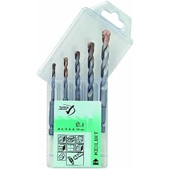 Keil 166 260 410 Universalbohrer KeilBIT, mit 1/4" Sechskant Antrieb, in Multipack 5-teilig, �, 4,0 / 5,0 / 6,0 / 8,0 / 10,0 mm
