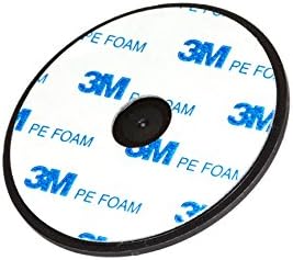 GPS Navigation Dashboard Mount By 3qual - 3M Adhesive Disc - Compatible with Magellan, TomTom, Magellan &amp; More - Add to Suction Mount - No Sticky Residue (1 Pack, 2.75")