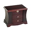 "Dover" Mele & Co. Jewelry Box in Mahogany "Dover" Mele & Co. Jewelry Box in Mahogany