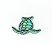 Mini - Small Sea Turtle - Facing Left - Iron on Applique - Embroidered Patch