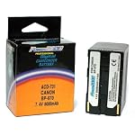 Power2000 ACD-731 8000mAh Lithium Ion Battery for Canon BP-970 BP970G