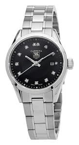 Tag Heuer Carrera Diamond Quartz Ladies Watch WV1410.BA0793