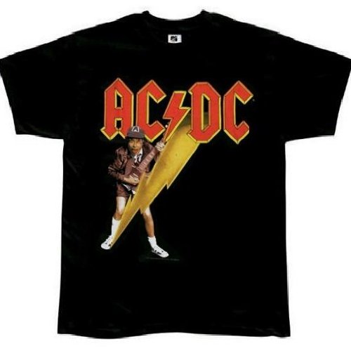 AC/DC 'High Voltage' band logo black t-shirt