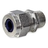 Connector, Liquid Tight, Straight, 1/2 In