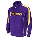 NFL Men's Minnesota Vikings Tailgate Time Track Adult Long Sleeve Full Zip Track Jacket (Regal Purple/Yellow Gold, Large)