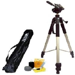 DIGI 57" Camera Tripod with Carrying Case For The Sanyo Xacti VPC-CG9, HD1010 Camcorders