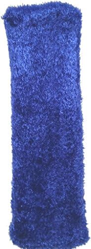 Great Gift! More Luxurious Than Sheepskin - SEATBELT SOOTHIES Seat Belt Cover Shoulder Pad Car Accessory - Aloe-Infused - Safe on Clothes -1 Blue