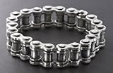 Men's Wildthings 9 1/2 Sterling Silver Bike Chain Bracelet