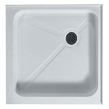 Vigo VG06019WHT3232-White 32 x 32 Square Shower Tray White