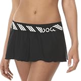 Merona® Belted Swim Skirt - Black/ White