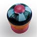 Laurey #08003 1" Paint Marrakesh Knob