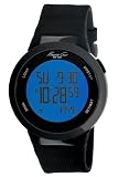 Kenneth Cole New York Unisex KC1700 Digital Blue Screen Dial Watch