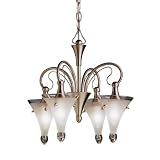 Kichler Raindrops Mini Chandelier - 16W in. Brushed Nickel