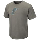 MLB Florida Marlins Big Time Play Short Sleeve Pigment Dye Tee Men's