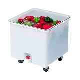 Cambro White 32 Gal Camcrisper Bin - CC32148