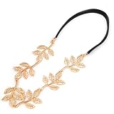 New Fashion Gold Leaf Festival Grecian Garland Hippy Forehead Head Hair Band