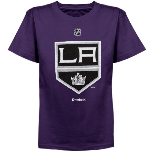 NHL Boys Los Angeles Kings Primary Logo S/S Tee - R6P3Pmkhh (Purple, 5/6)