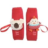 Tuc Tuc Newborn to Toddler Baby Car Seat Harness Pads, Kids Strap Cover Buddies. Koala Collection.