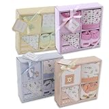 Baby Gift Set 4 Piece Layette (Yellow)