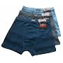 3er Pack klassische Boxershorts von Hombre in Jaquard Qualit�t, 100 % Baumwolle in 5 Gr��en