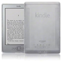 Clear Kindle Silicone Skin Case for Amazon Kindle 4