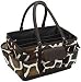 Animal Print Open Top Craft Tote: Giraffe