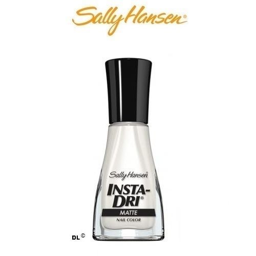1 Insta-dri Matte,670 White Pick It Fence (White) Sally Hansen Nail Polish Fast DRY Fingernail Polish