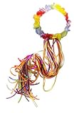 Rainbow Ribbon Flower Halo