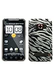 MyBat HTC EVO 4G Candy Skin Cover - T-Clear Zebra Skin