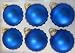 Package containing 6 Blue glass ball Ornaments There are only 6 Ornaments in the package. The packag
