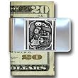 Siskiyou Gifts MCL11 Large Money Clip- Train