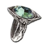 Absinthe Fairy Spirit Crystal Ring Size 8/Q