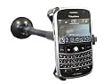 iTALKonline Made To Measure Windscreen 360 Degrees (Wide Screen) Suction Mount In Car Holder For BlackBerry 9000 Bold