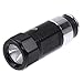 Car Cigarette Lighter Rechargeable LED Flashlight (Black)
