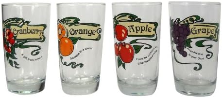 Catamount Glassware Fruit Juice Glasses