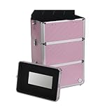 Beauty-Boxes Riva Bella Pink Cosmetics and Make-up Trolley