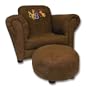 Trend Lab Dr Seuss ABC Chair and Ottoman, Brown