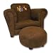 Trend Lab Dr Seuss ABC Chair and Ottoman, Brown