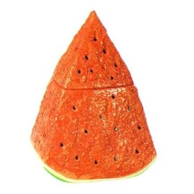 WATERMELON 3-Dimensional Cookie Jar Slice *NEW!* by KMC/KK-Watermelon